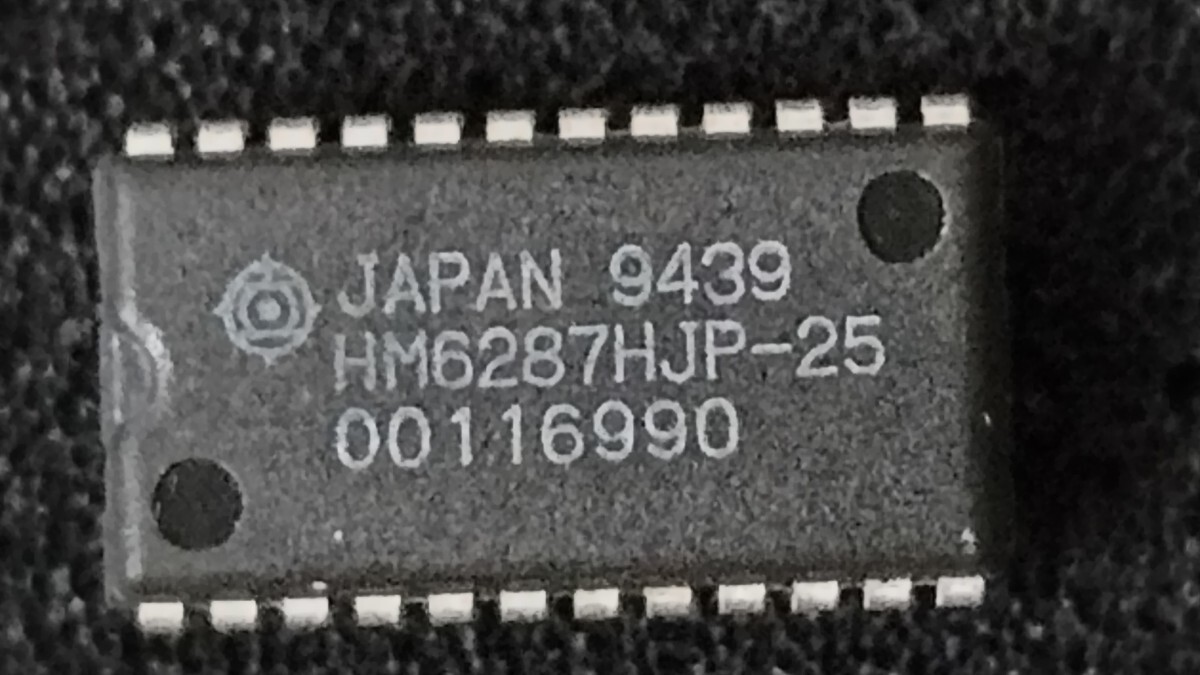 HM6287HJP-25 日立製 64Kビット CMOS SRAM 6264拍卖