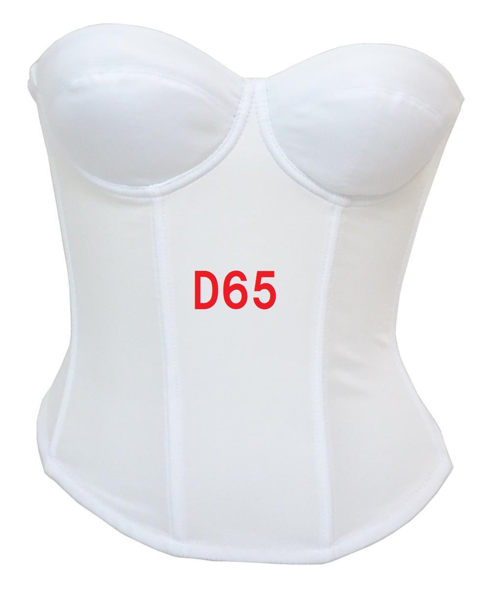 D65・白◆ブライダルインナー ビスチェ◆ウェディングインナー◆新品拍卖