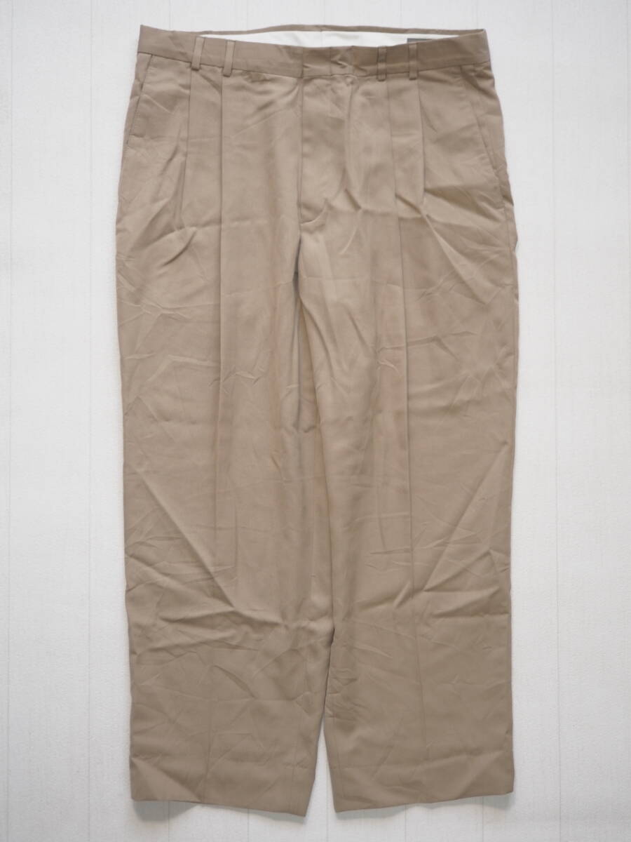 ☆送料無料☆ DOCKERS ドッカーズ USA直輸入 古着 ロングパンツ スラックス タック入り メンズ 38 ブラウン系 ボトムス 中古 即決拍卖