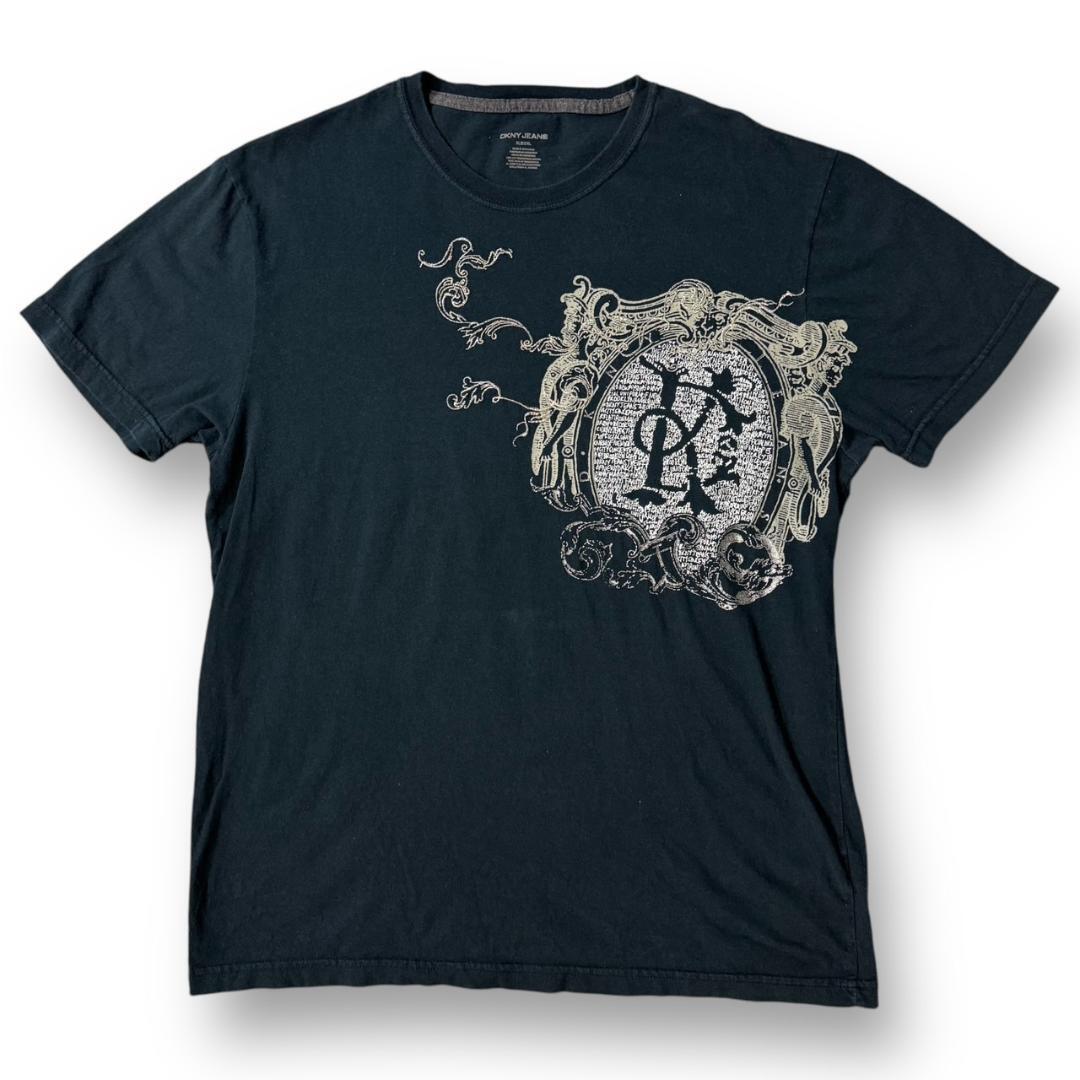 y2k 00s DNKY JEANS Tシャツ フェアリーグランジ ヴィンテージ拍卖