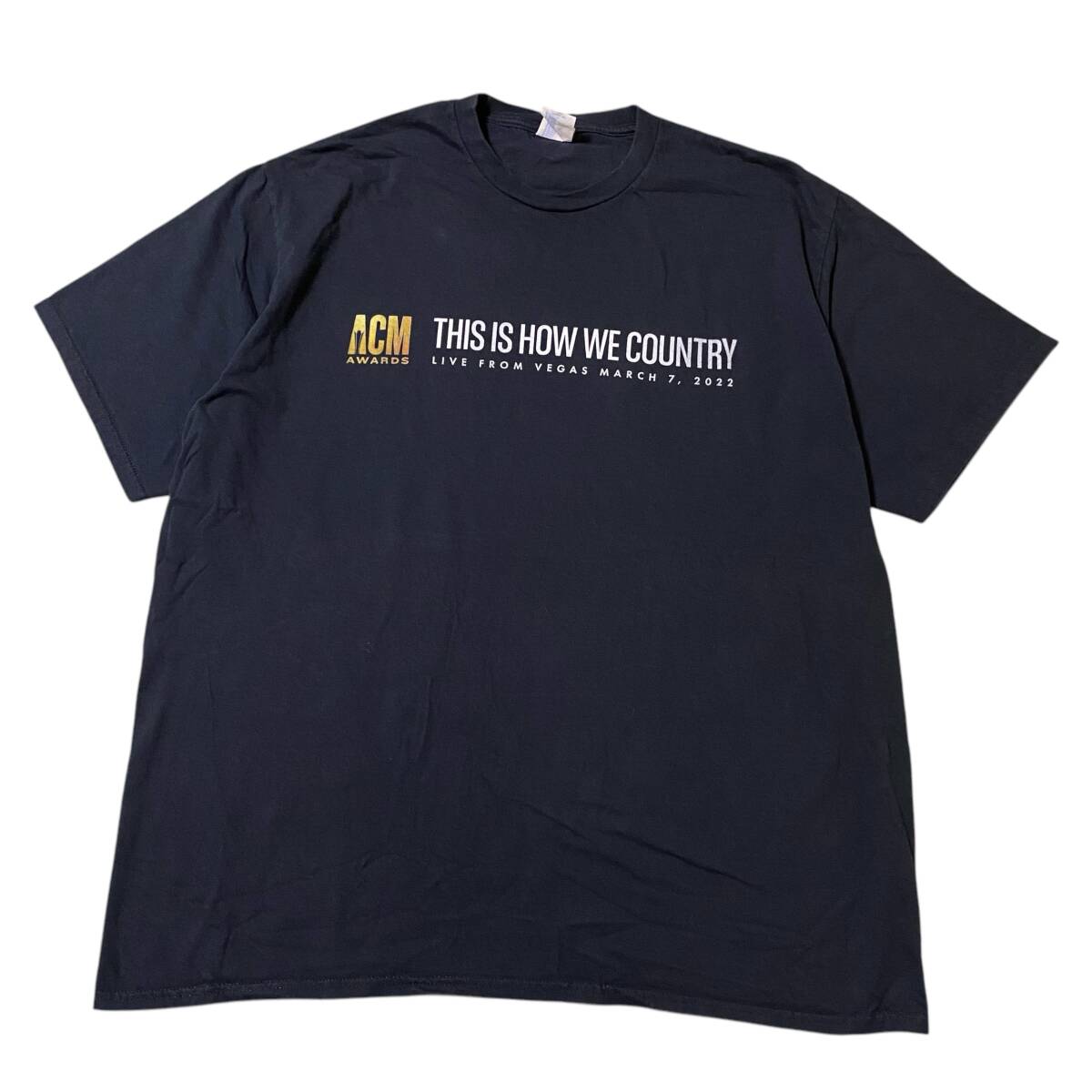 アメリカ古着 ACMアワード 半袖 Tシャツ アカデミー・オブ・カントリーミュージック賞 2XL 【I1624】拍卖