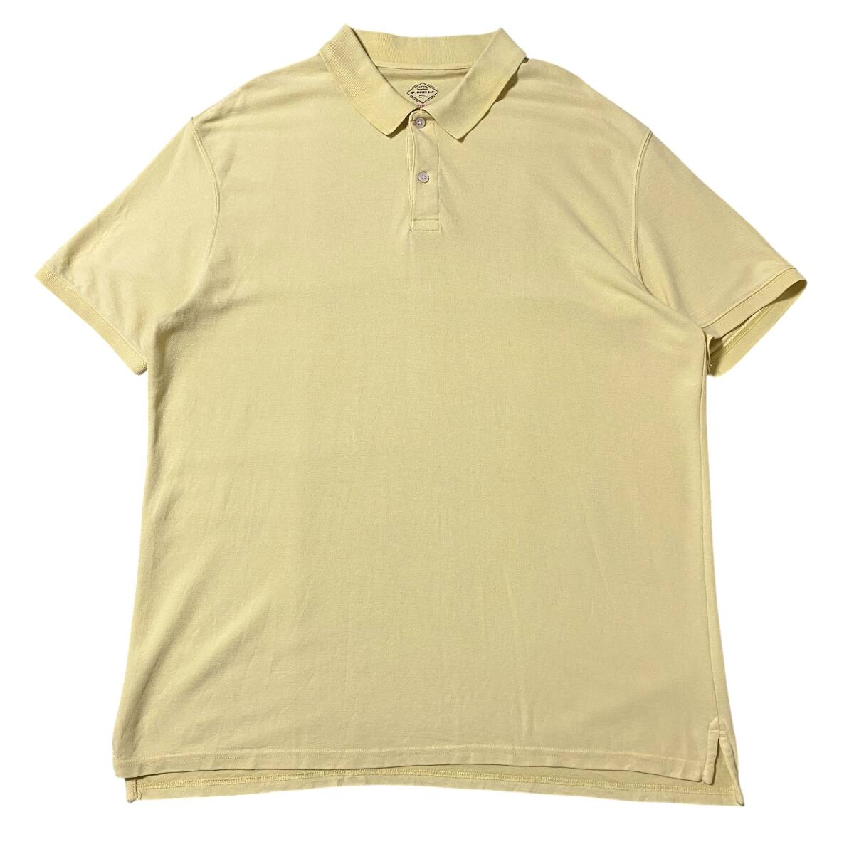 アメリカ古着 ST JOHN'S BAY セントジョンズベイ 半袖 ポロシャツ 無地 ブランク XLサイズ 【I1696】拍卖