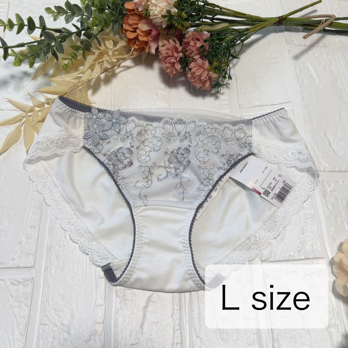 【新品】wacoal パルファージュ 43 ノーマルショーツ Lサイズ WH ワコール parfage salute サルート拍卖