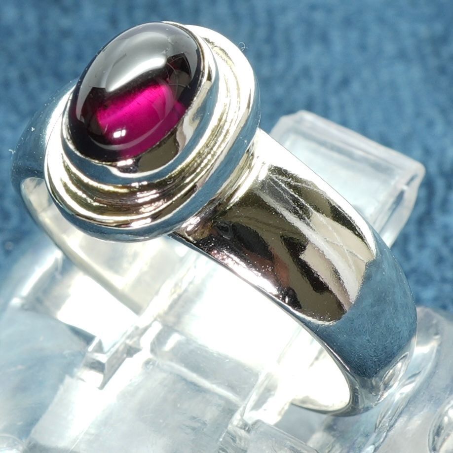 美品 11.5号 ジョージジェンセン 46 ガーネット リング/24-4356拍卖