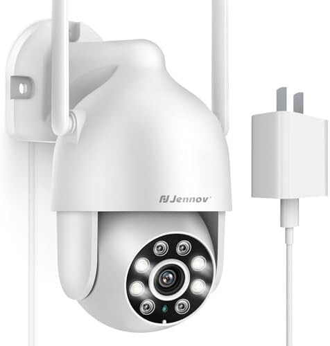 【送料無料】JENNOV 防犯カメラ ワイヤレス 屋外 防水 AI人体検知 自動追尾機能 ペット検知機能 24時間録画機能付き 300万画素拍卖
