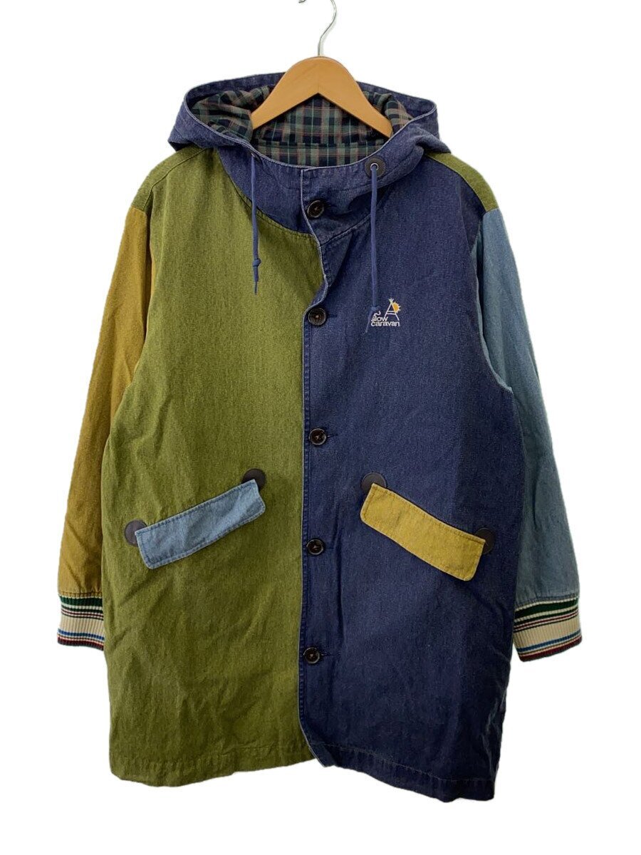 GO SLOW CARAVAN◆コート/-/コットン/マルチカラー/無地/310219拍卖