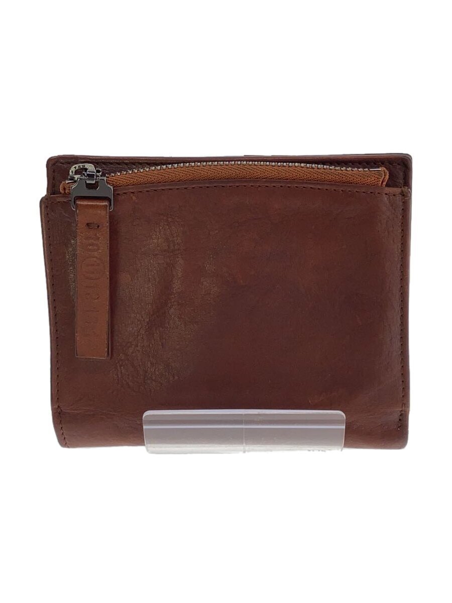 Maison Margiela◆2つ折り財布/レザー/BRW/無地/メンズ拍卖