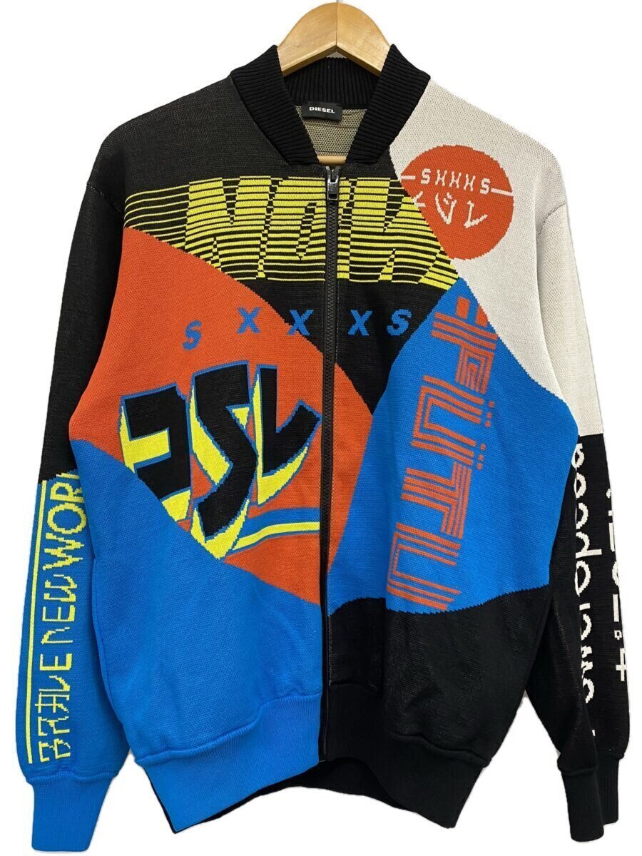 DIESEL◆ニット・セーター(厚手)/L/ポリエステル/マルチカラー拍卖