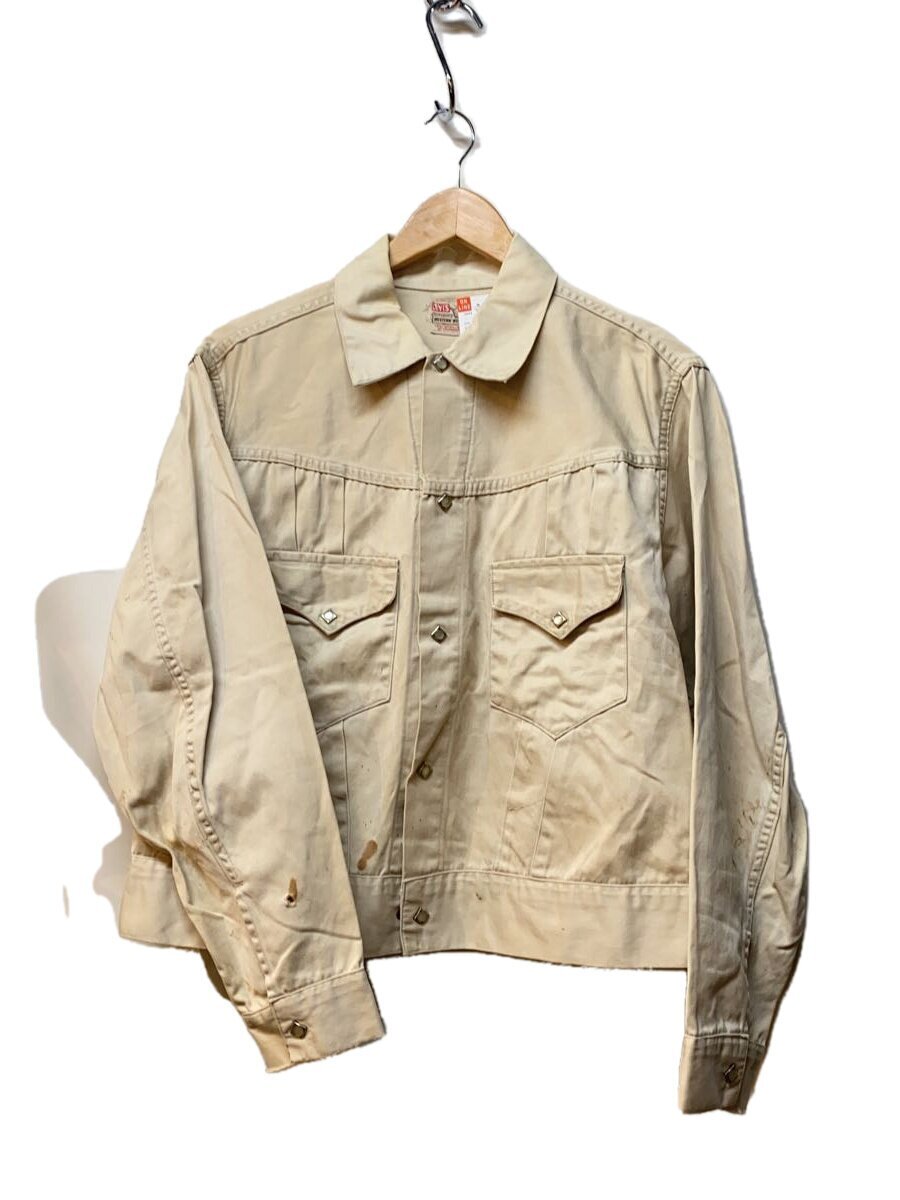 Levi’s◆50s/Short Horn/ショートホーン/Cotton Satin Jacket/サテンウエスタンジャケット拍卖