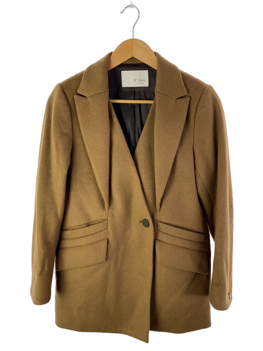 A+TOKYO◆ジャケット/1/ポリエステル/CML/無地/4225-137-0007拍卖