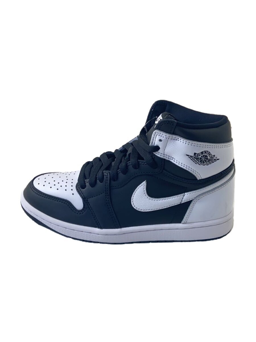 NIKE◆AIR JORDAN 1 RETRO HIGH OG_エアジョーダン1 レトロ ハイ OG/24.5cm/BLK拍卖
