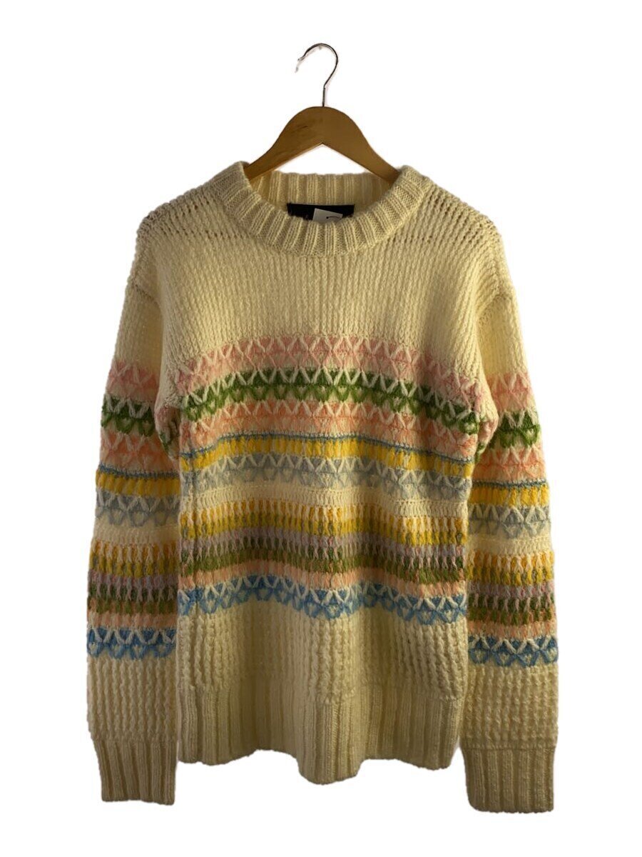 COACH◆ニット・セーター(厚手)/S/ウール/マルチカラー/無地拍卖