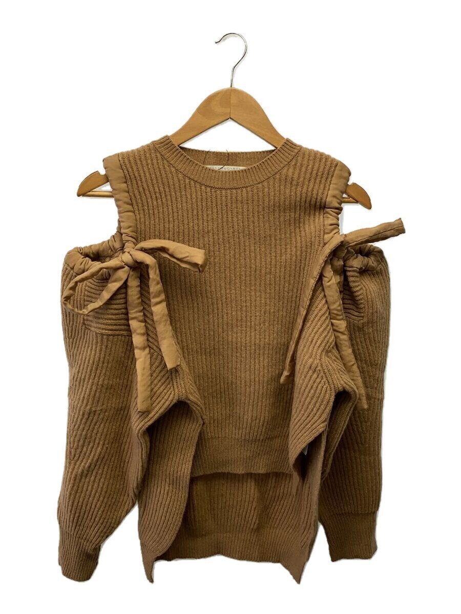 STELLAMcCARTNEY◆ニット・セーター(厚手)/38/カシミア/BEG拍卖