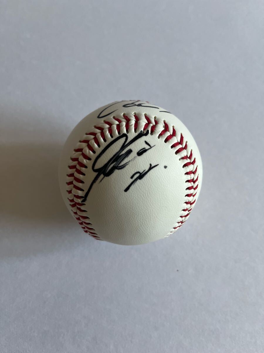 広島東洋カープ #22 中村奨成 直筆サインボール拍卖