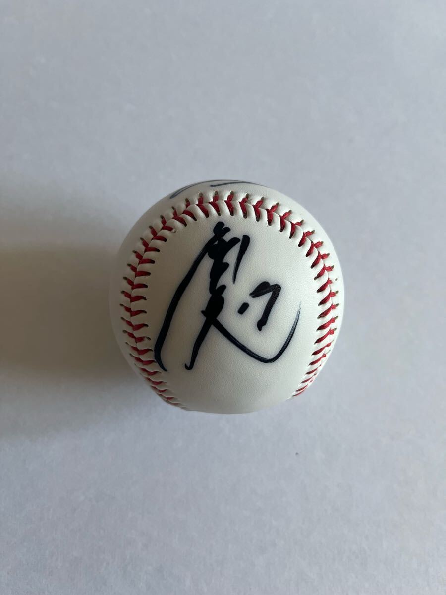 広島東洋カープ #17 岡田明丈 直筆サインボール拍卖