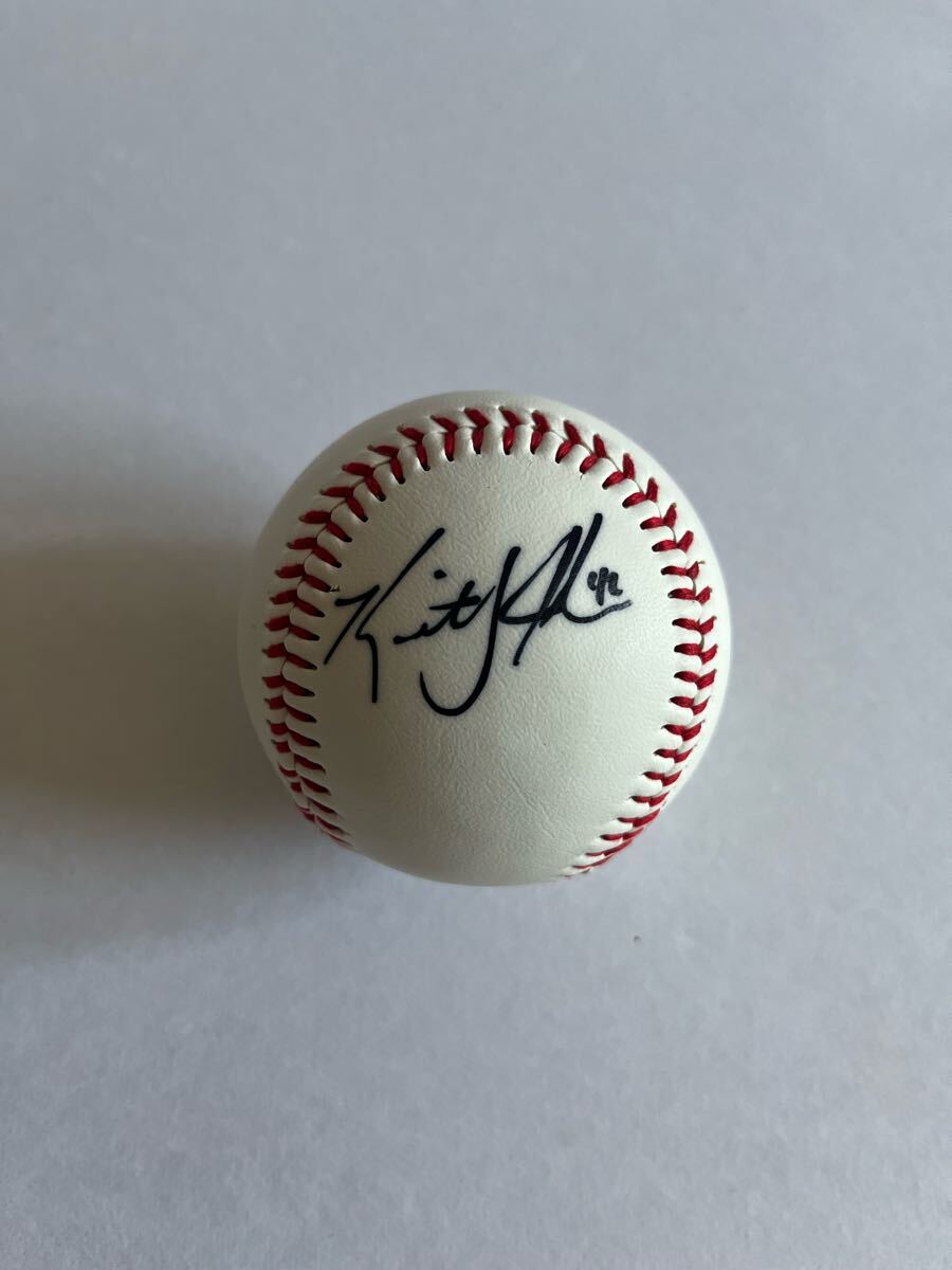 広島東洋カープ #42 クリス・ジョンソン 直筆サインボール拍卖