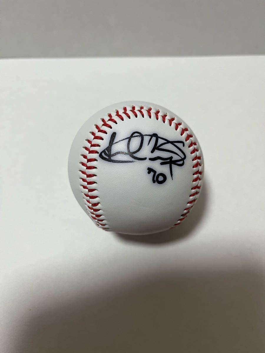 広島東洋カープ #70 レオネル・カンポス 直筆サインボール拍卖