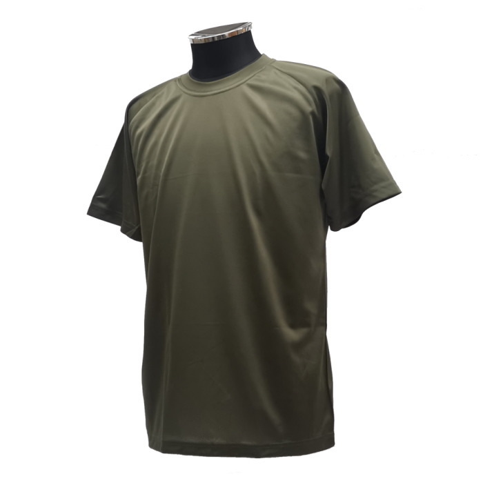 自衛隊 吸汗速乾 ドライTシャツ Lサイズ OD 半袖 2枚セット クルーネック サバゲー アウトドア ミリタリー インナー TY-FG-4702拍卖