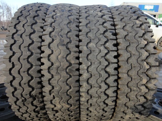 □L491 冬 フォークリフト ブリヂストン INDUSTRIAL SNOW01 6.00-15 10PLY 4本 NYLON拍卖