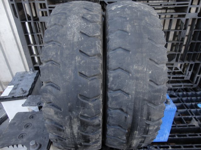 ●L276 フォークリフト 夏 ヨコハマ SUPER LUG520 6.50-10 10PR 2本 2023年製 NYLON拍卖