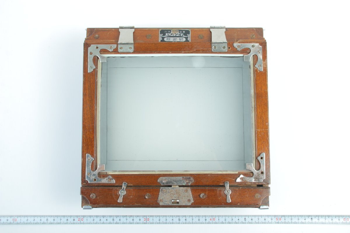 ※要確認 ※ KING キング ピントグラス アダプター 大判 暗箱 蛇腹カメラ 八切 浅沼商会 感謝號 c1161拍卖