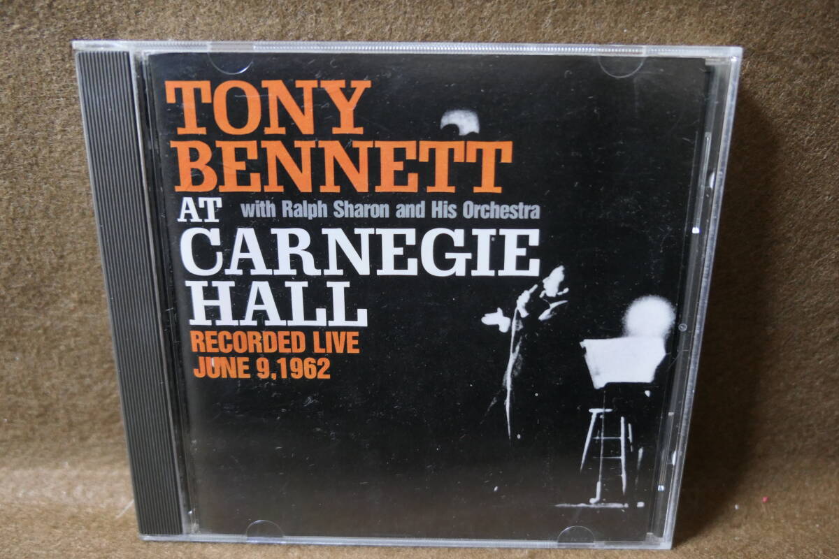 ●送料無料●中古CD● TONY BENNETT AT CARNEGIE HALL june 9. 1962 / カーネギー・ホール の トニー・ベネット Ralph Sharon 7989008232拍卖