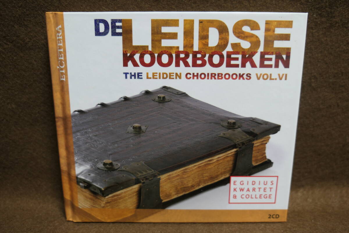 ●送料無料●中古CD● 2CD+BOOK / DE LEIDSE KOORBOEKEN 4 エギディウス・クヮルテット&カレッジ The Leiden Choirbooks / 8711801014159拍卖