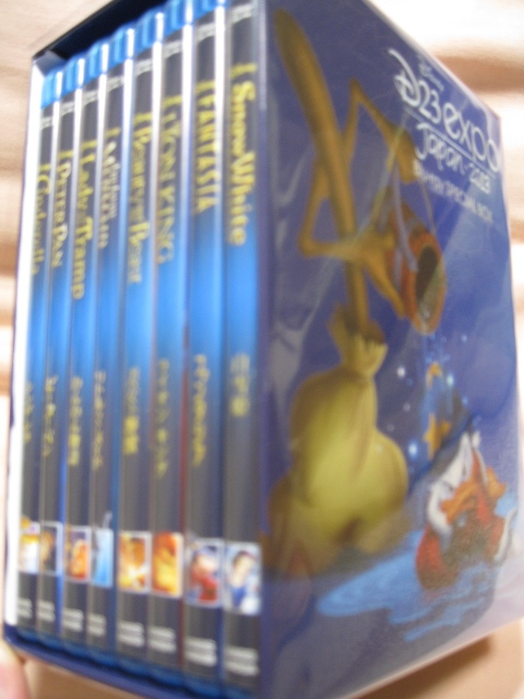 Blu-ray DISNEY D23 expo japan 2013 Blu-ray SPECIAL BOX拍卖