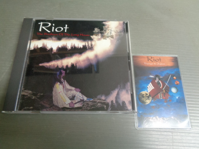 *ライオット RIOT/ブレズレン・オブ・ザ・ロング・ハウス THE BRETHREN OF THE LONG HOUSE★CD カード付き拍卖