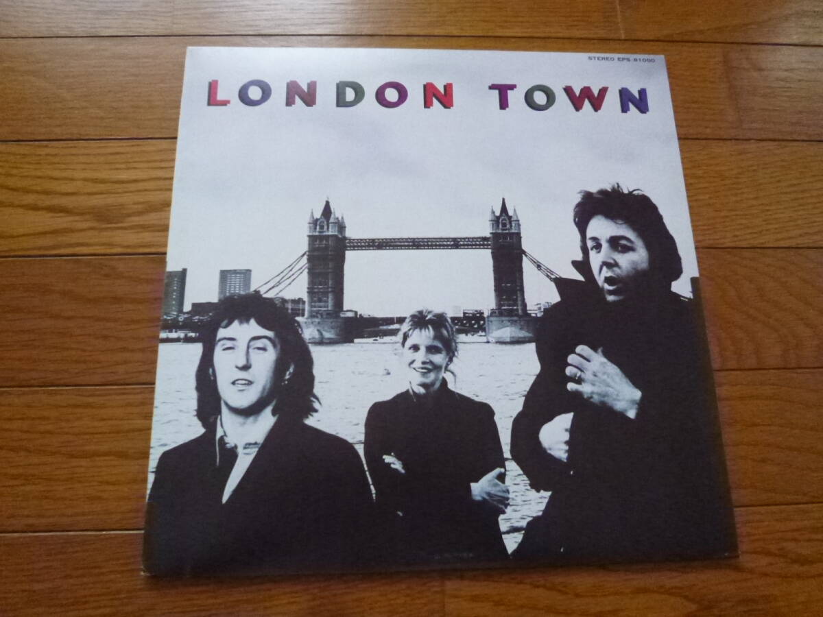 LP ポール・マッカートニー&ウイングス PAUL McCARTNEY & WINGS / LONDON TOWN拍卖
