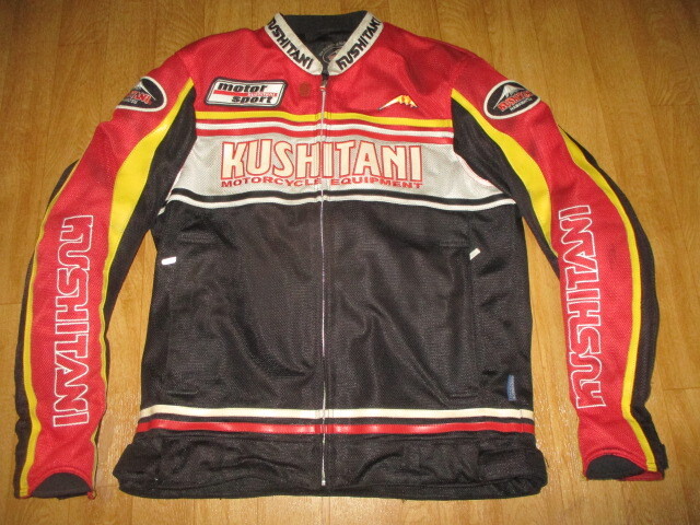 クシタニレーシング ビンテージ フルメッシュジャケット 美中古 サイズLL拍卖