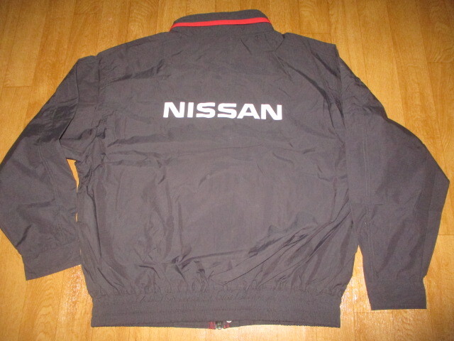 日産自動車・レッドステージ ピットワーク 収納フード付きオフィシャル ジャケット・ブルゾン サイズ4L 未使用 デッドストック拍卖