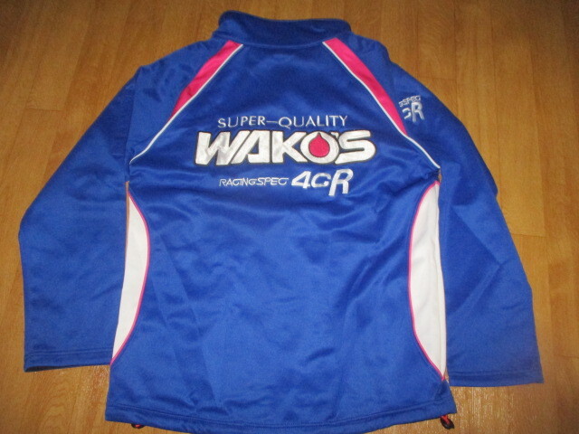 希少モデル ワコーズ4CR レーシング 刺繍ロゴ 防寒系厚手ソフトシェルジャケット サイズXL 未使用 デッドストック トヨタ・ZENT拍卖