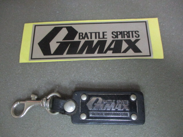 希少 当時物 ライダース・バトルスーツ G-MAX・ライジン ステッカー&レザーキーホルダー 2個 ジャケット・プロテクター・カドヤ拍卖
