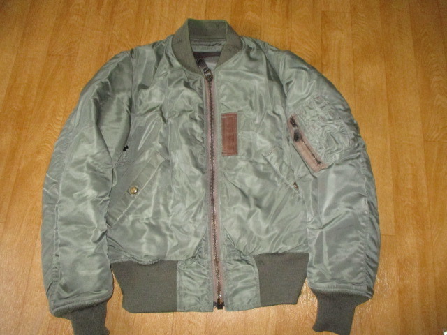 リアルマッコイズTHE REAL McCOY'S MA-1 フライトジャケット 美中古 サイズXS 難有 拍卖