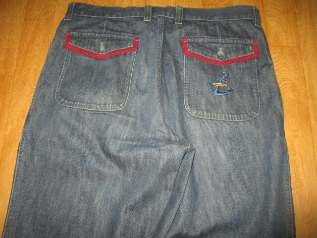 シナコバマリン お洒落ゴルフ ジーパン・デニムパンツ サイズ92 美中古拍卖