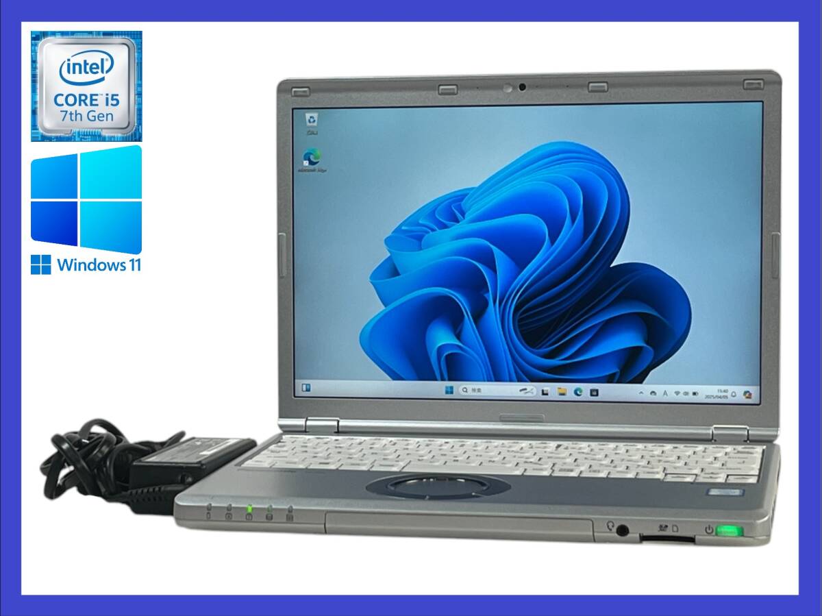 ★第7世代 i5 搭載 Panasonic CFSZ6-2 Core i5-7300U/ メモリ8GB/ SSD 256GB/ 1920x1200/ Windows 11 Pro・30日間返品保証拍卖