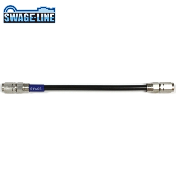 SWAGE-LINE スウェッジライン STKB-1010M-0600 イージーオーダーホース ステンレス/ブラックホース | SF-SF 600mm拍卖