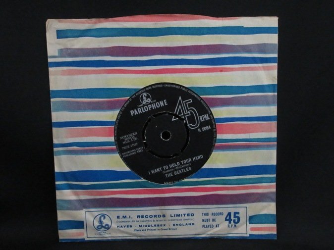 7インチ★BEATLES★I Want To Hold Your Hand/This Boy UK Parlophone オリジナル拍卖