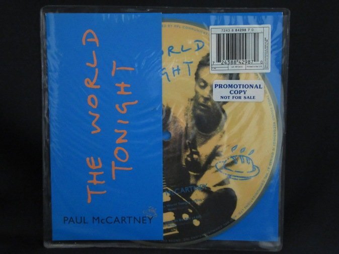 7インチ★Paul McCARTNEY★The World Tonight UK Parlophone オリジナル プロモ盤 極美品拍卖