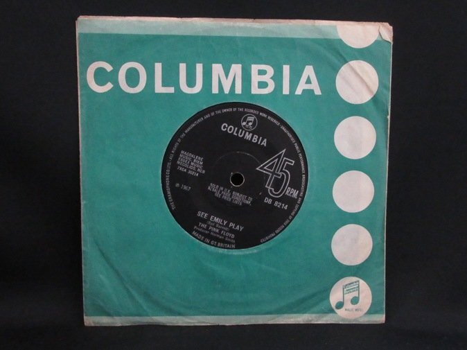 7インチ★PINK FLOYD★See Emily Play UK Columbia オリジナル拍卖