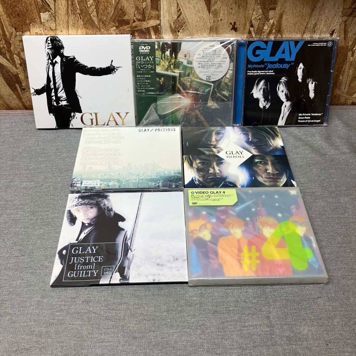 送料無料【N①4077】GLAY CD まとめ売り拍卖