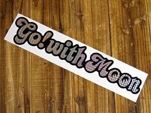 ムーンアイズ ステッカー プリズム GO! with MOON DM172S拍卖