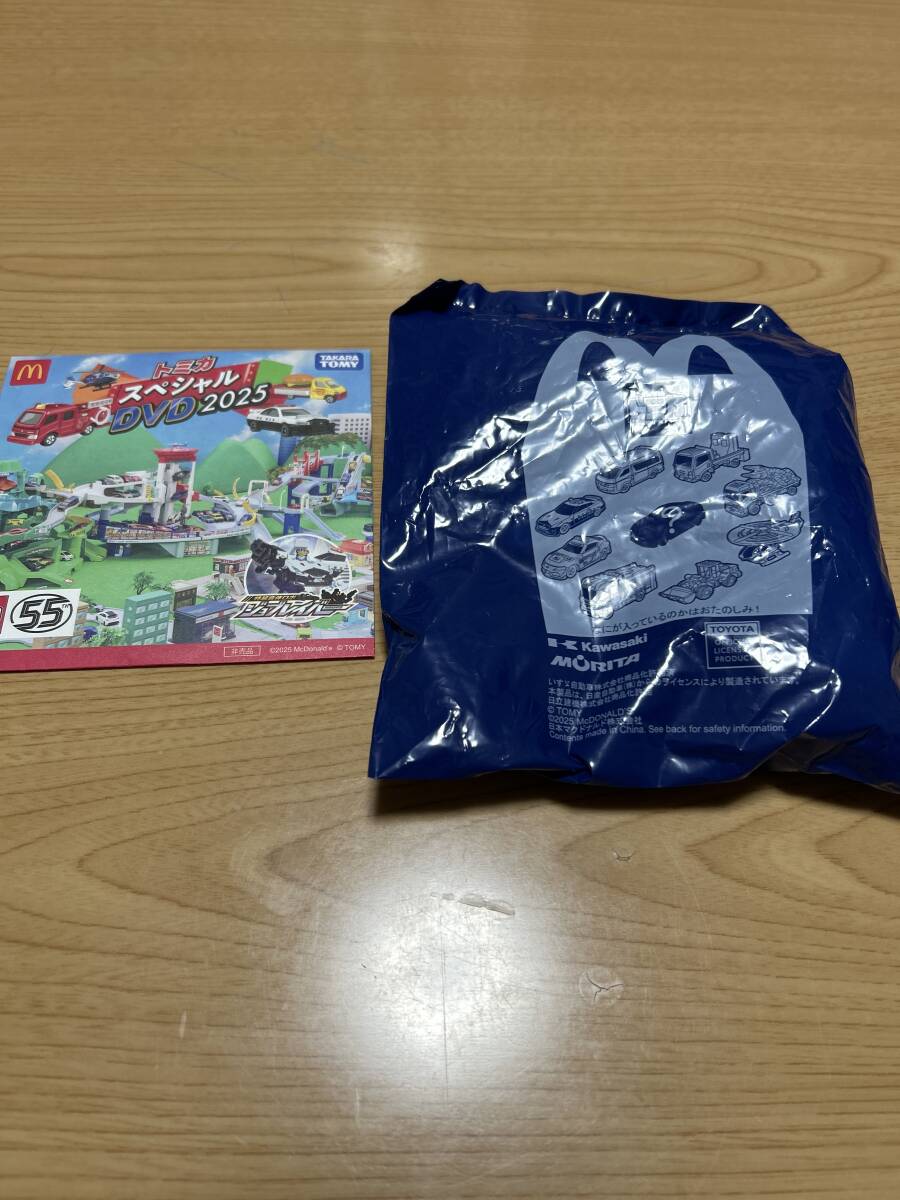 マクドナルド、ハッピーセット、トミカ、トヨタ、ハイメディック救急車、DVD付拍卖