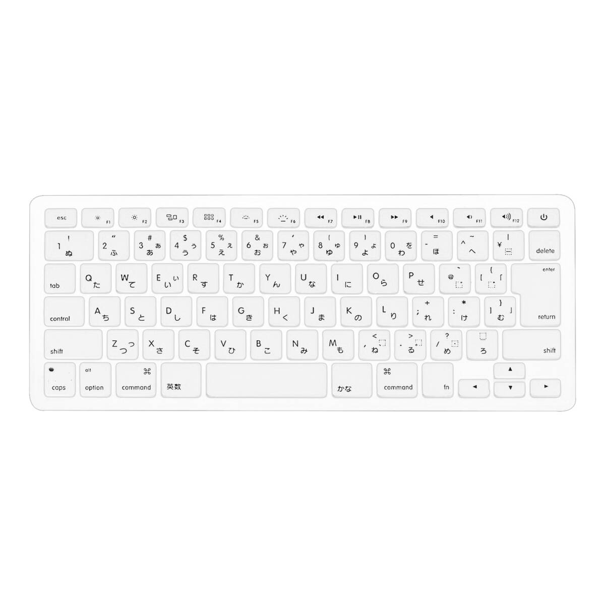 日本語版キーボード保護 ケース 防塵カバー キーボーカバー 13 15 インチ ノートパソコン キーボード アクセサリー (ホワイト) ;J4377;拍卖