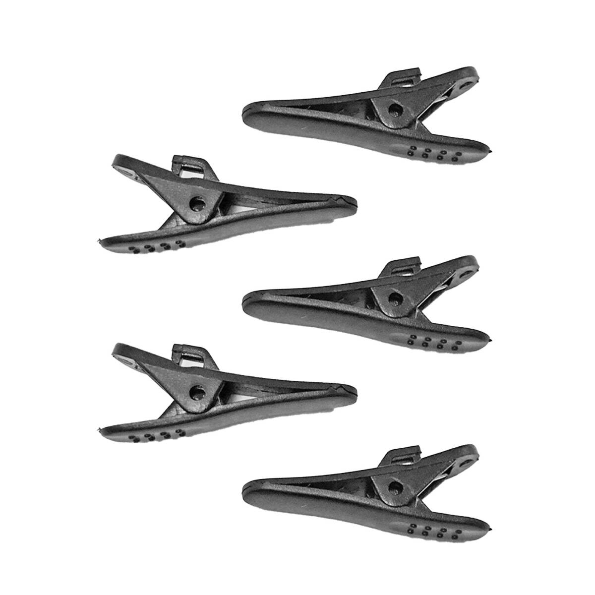 【5個入り】ヘッドフォンコードクリップ プラスチック イヤホン スマートフォン ケーブル イヤホンコード汎用 イヤホンアクセサリー;J3872;拍卖