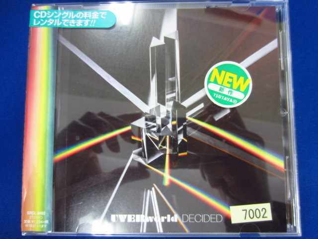 o04 レンタル版CDS DECIDED/UVERworld 7002拍卖