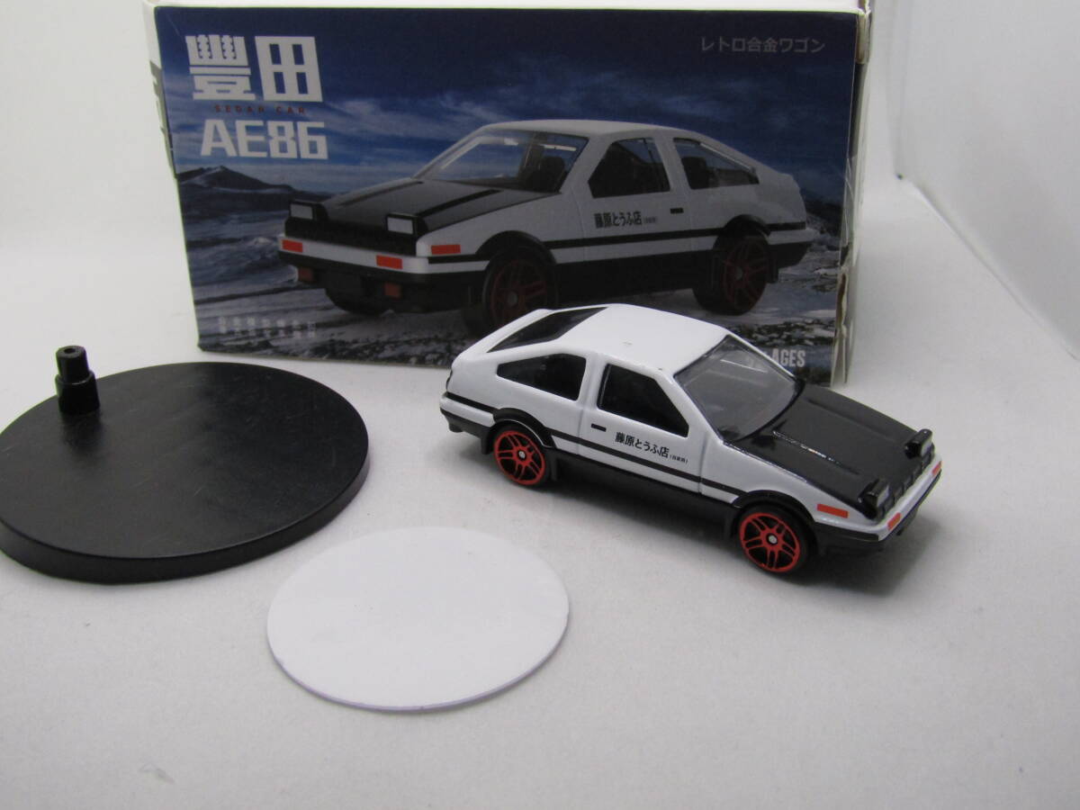 ★彡 ドリフト 風 ミニカー AE86 似 検索)イニシャルD AE85 スプリンター トレノ カローラ レビン 榛名山 秋名山 藤原拓海 藤原とうふ店拍卖