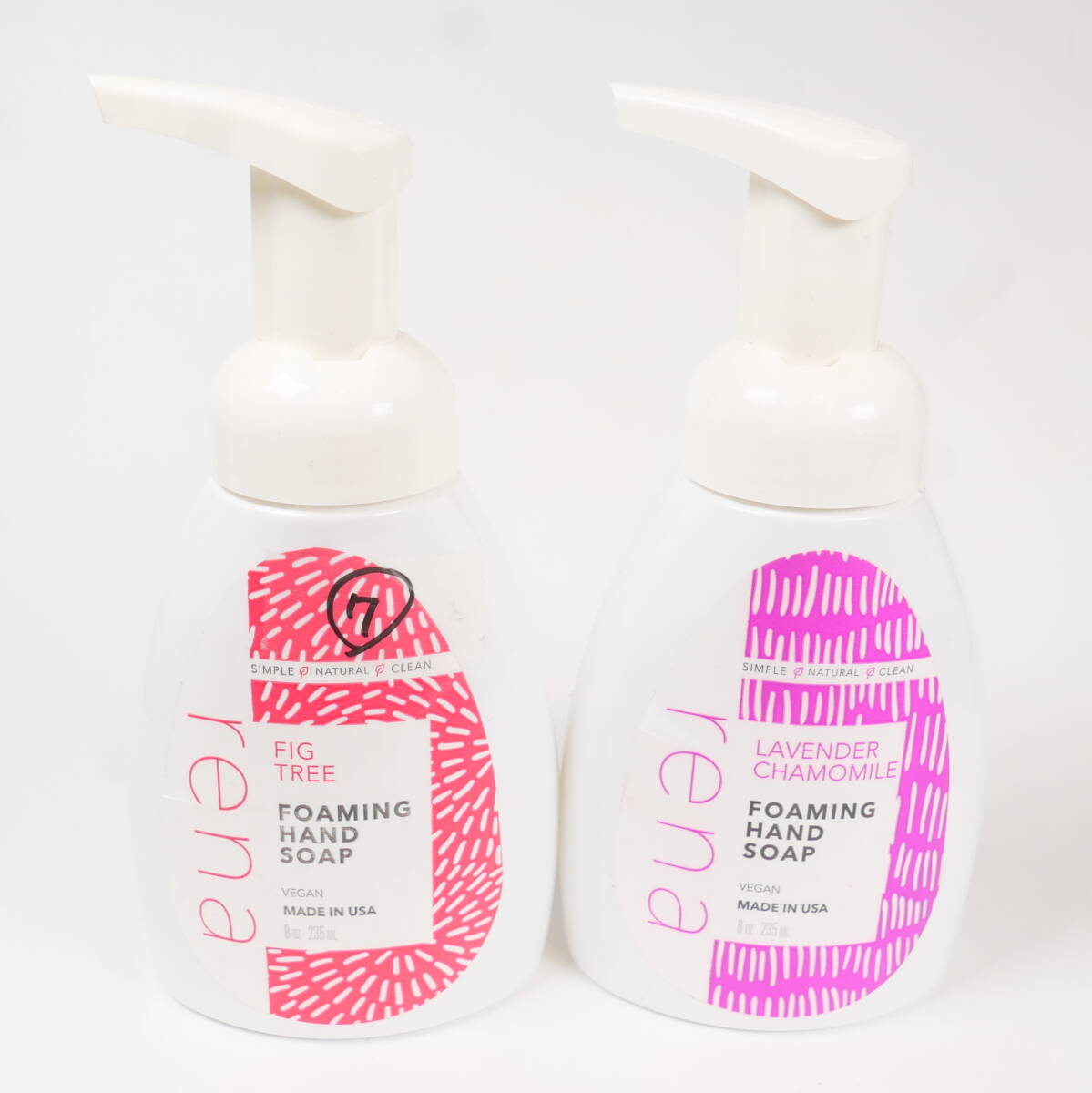 ★RENA レナ ナチュラルズ フォーミング ハンドソープ ビッグツリー/ラベンダーカモミール 235mL 2種セット拍卖