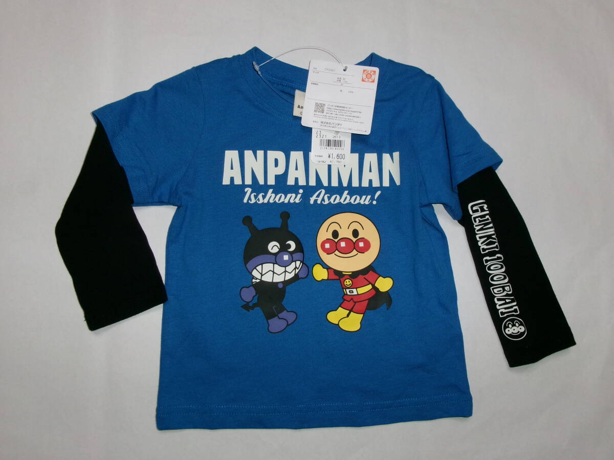 ☆新品 アンパンマン 長袖Tシャツ 80 ☆拍卖